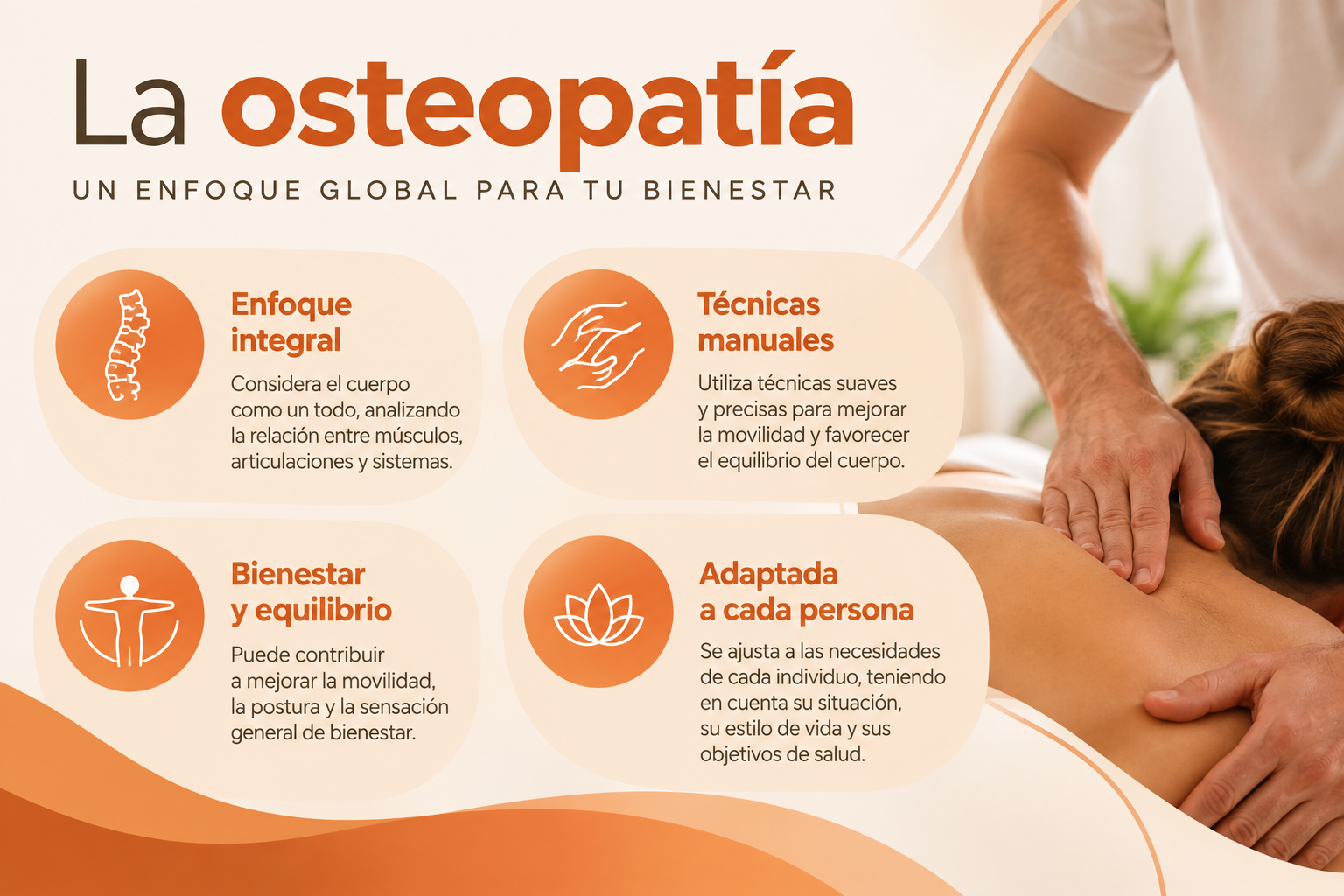 Beneficios de la osteopatía
